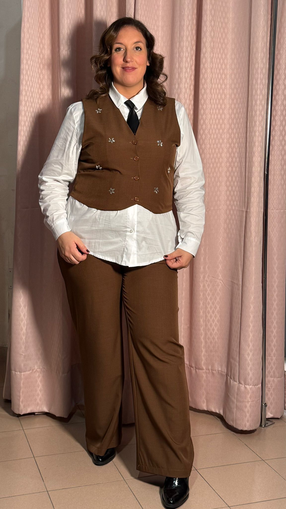 Coordinato  Gilet piu' Camicia