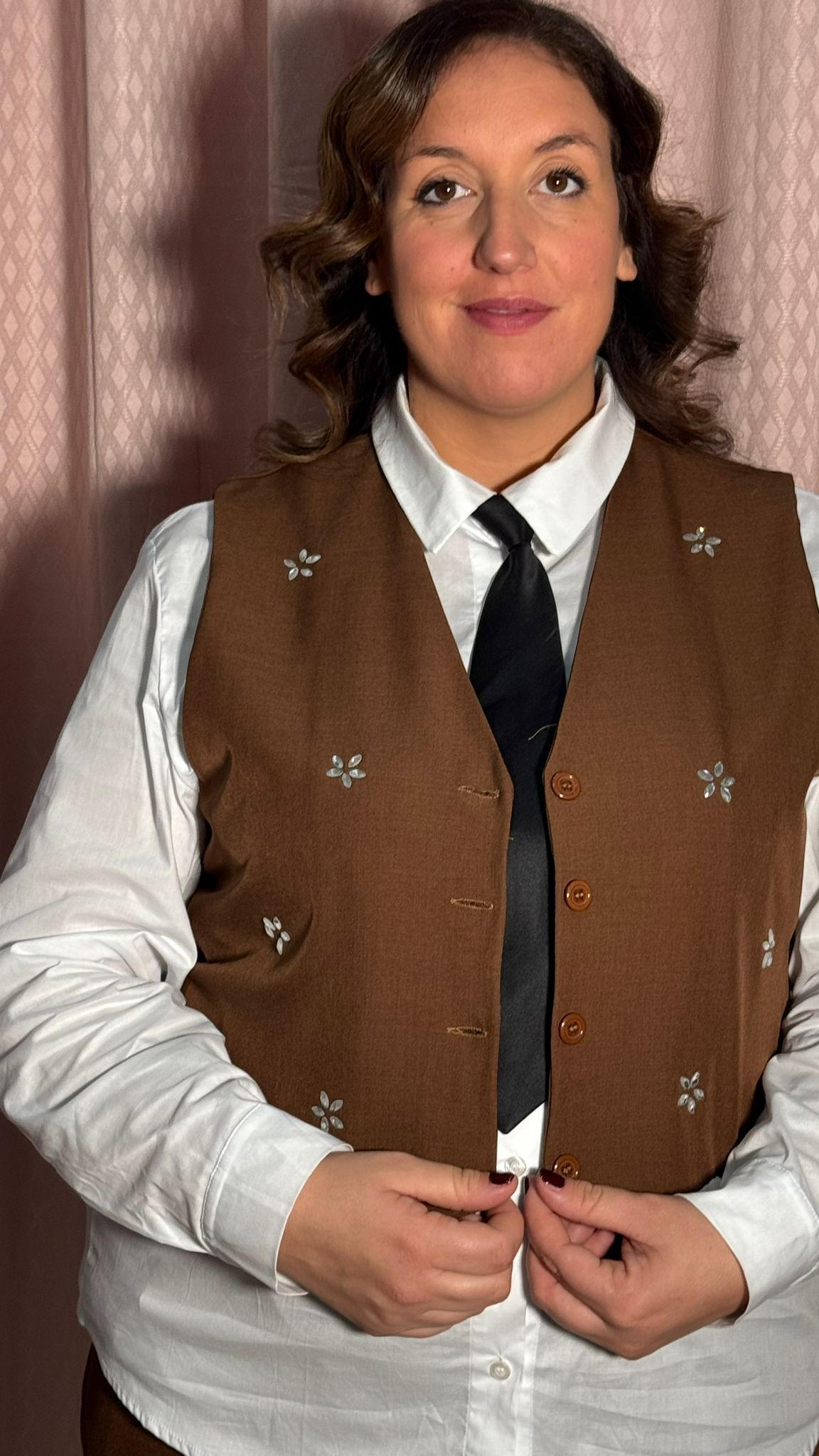Coordinato Con Gilet , Pantalone e Camicia