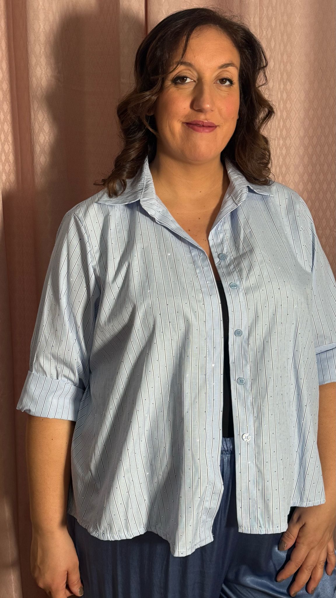Camicia righe Blue e Bianco