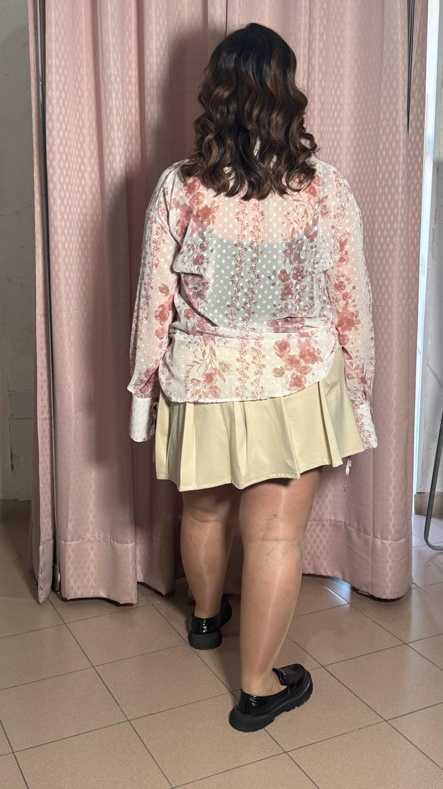 PantaGonna Plisse Beige